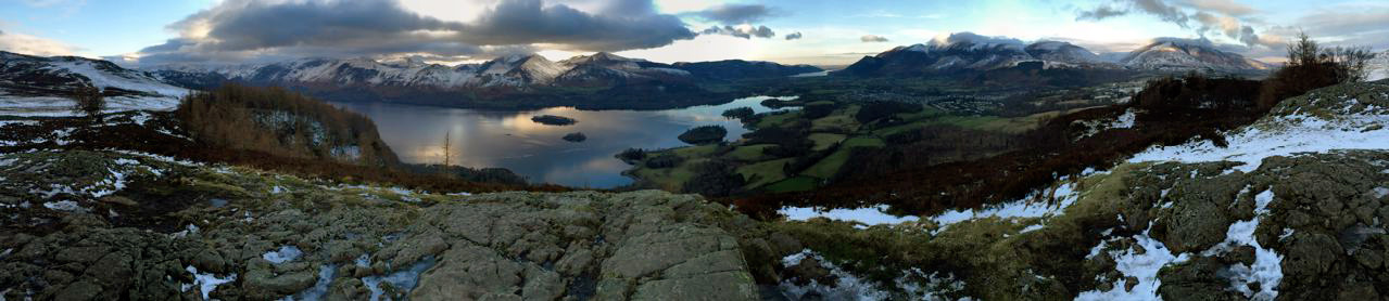 Great Mell Fell in the Northern English Lake District