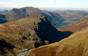 Buttermere from the air