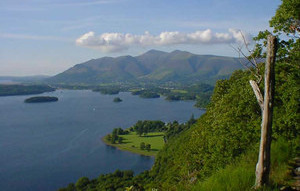 Lake Derwentwater in Keswick